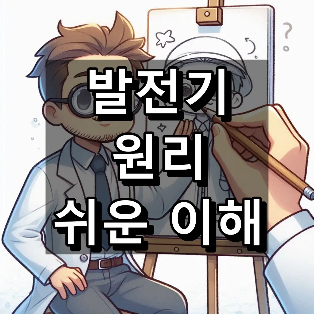 발전기 원리 쉬운 이해